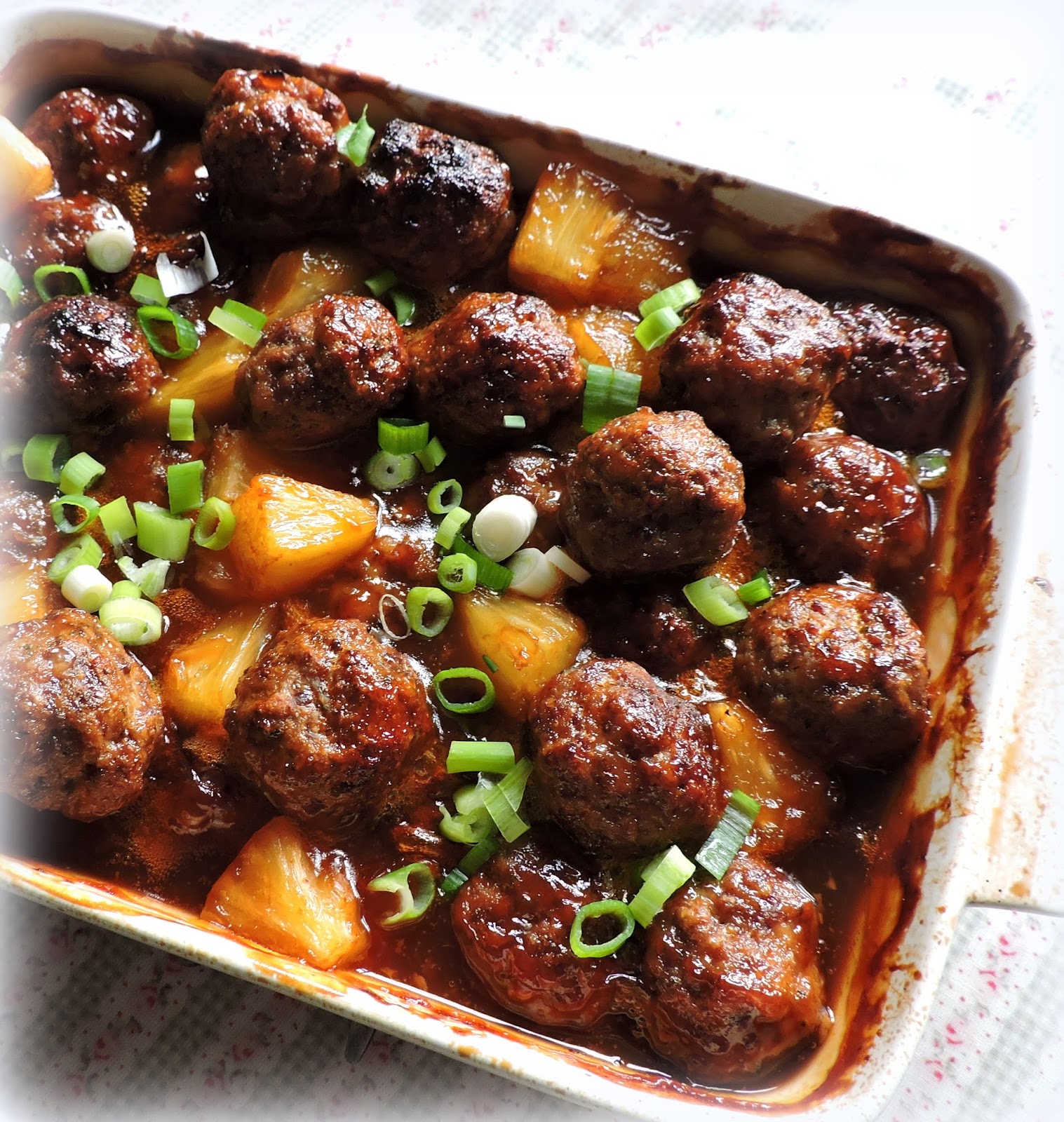 The English Kitchen Sweet and Sour Meatballs
