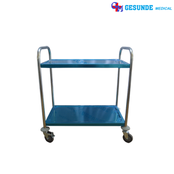 Jual Trolley Makanan 2 Susun Trolley Makanan 2 Susun Stainless Steel