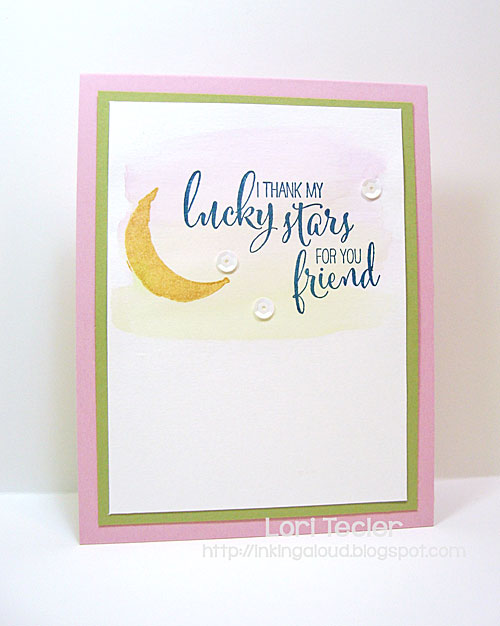 I Thank My Lucky Stars card-designed by Lori Tecler/Inking Aloud-stamps from WPlus9
