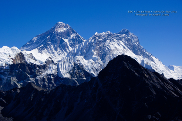 Everest, Lhotse, Nuptse