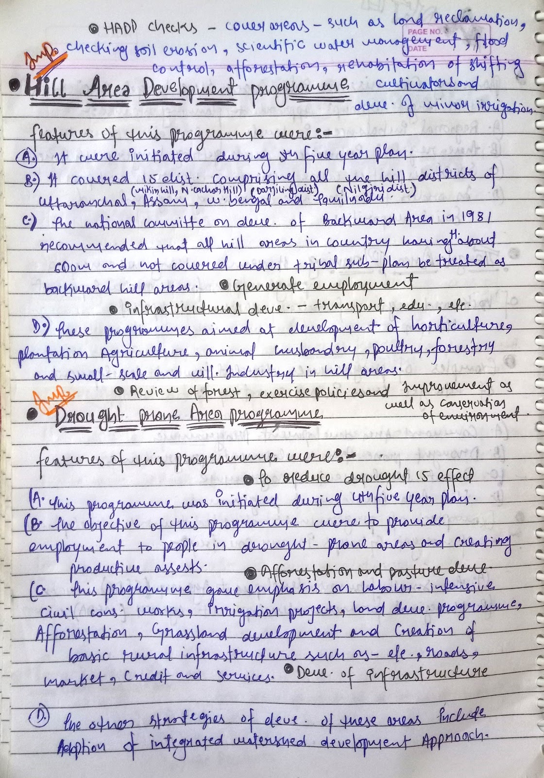 Planning and Sustainable Development in Indian context[Geography
