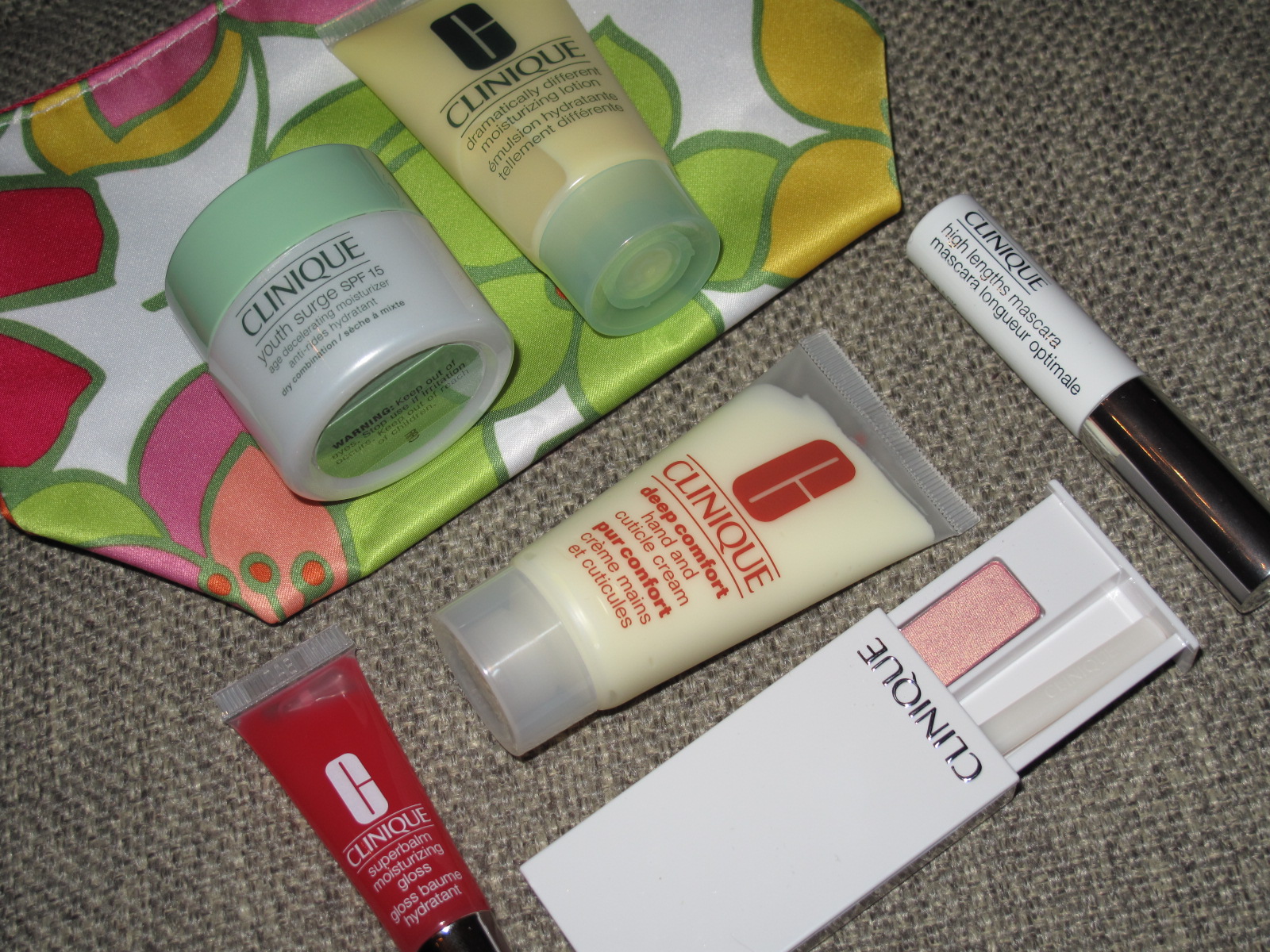 Clinique skin care products
