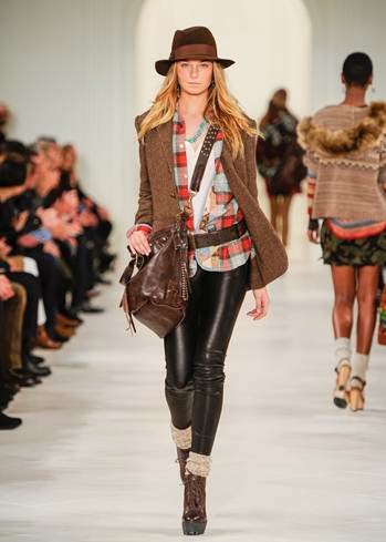 Fashionista Smile: Ralph Lauren: Eclectic and Glamour - Fall 2014