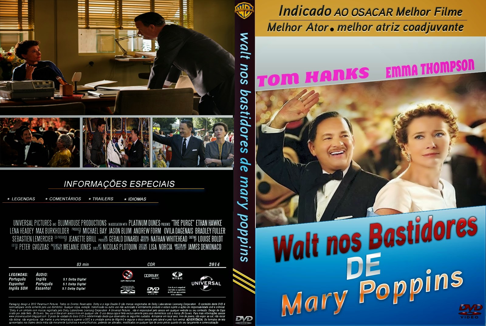 WALT NOS BASTIDORES DE MARY POPPINS CAPAS X FILMES WALT NOS BASTIDORES DE MARY POPPINS CAPAS X FILMES