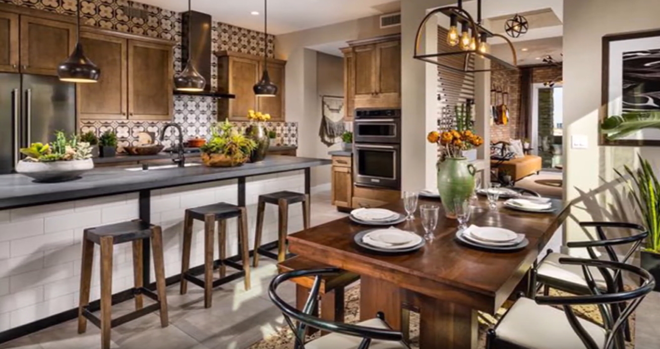 10 Photos vs. Fairway Hills at the Ridges Las Vegas, NV vs. New Home Interior Design Tour