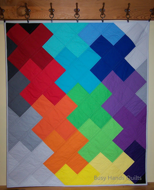 Busy Hands Quilts Love Multiplied {an X Quilt Tutorial!}