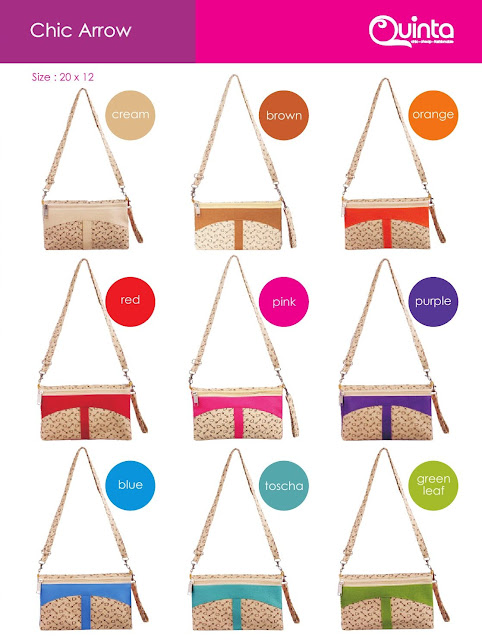 Tas Dompet Wanita Quinta Chic Arrow (9 Varian Warna) peluang usaha tas wanita murah, grosir dompet wanita murah, model dompet wanita terbaru dan harganya