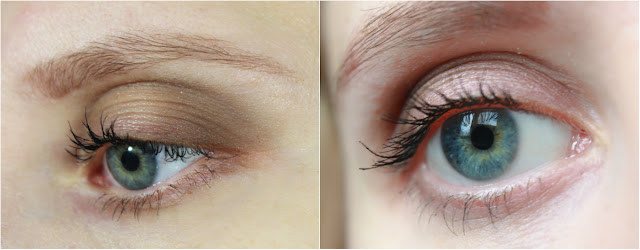 Essence The little X-Mas factory: палетка теней для век. Макяиж. Essence The little X-Mas factory: paletka teney dlya vek i zolotaya podvodka dlya glaz, review, makeup, swatches, обзор, отзывы, макияж