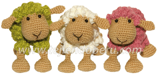 ergahandmade: Crochet Sheep + Free Pattern + Video Tutorial
