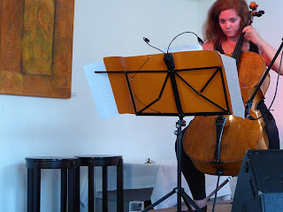 Merike Hilmar avec Gandalf en concert à Lindlar / photo S. Mazars