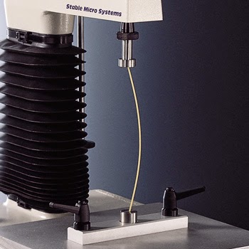Spaghetti Flexure Rig Spaghetti flexure test using the TA.XTplus Texture Analyser