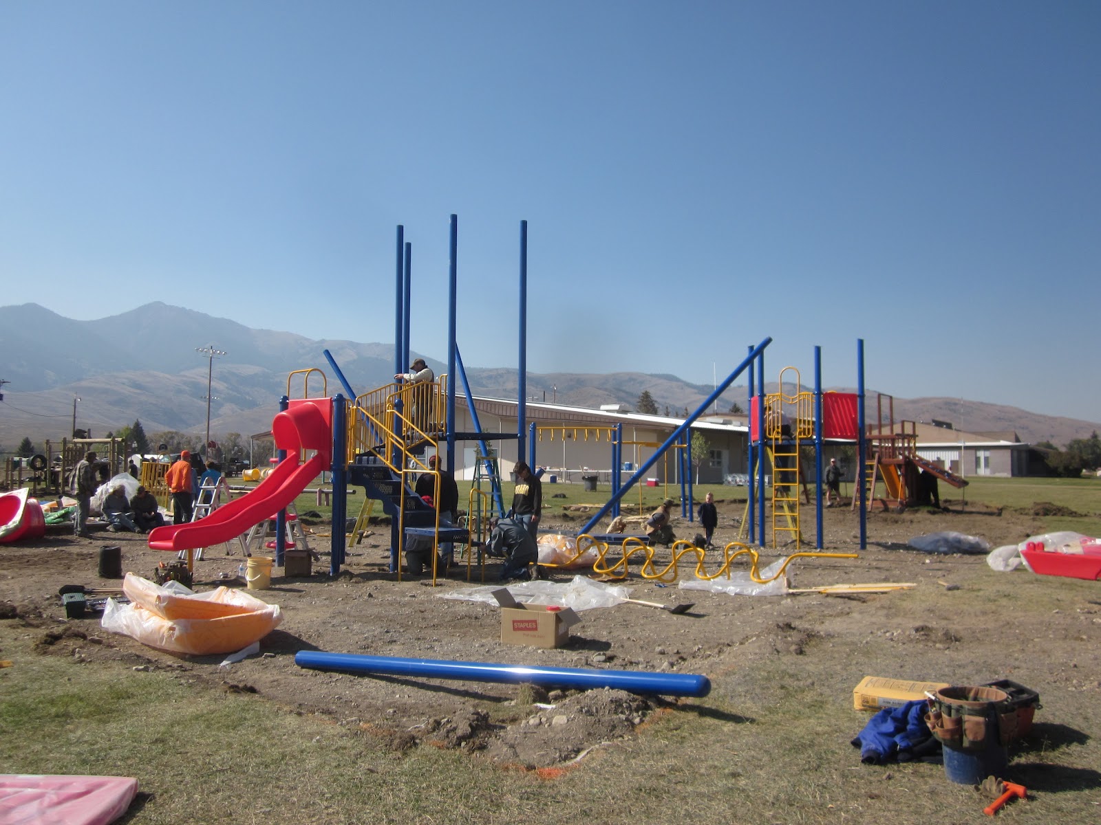 Mackay, Idaho 83251 Mackay Elementary School Playground Equipment