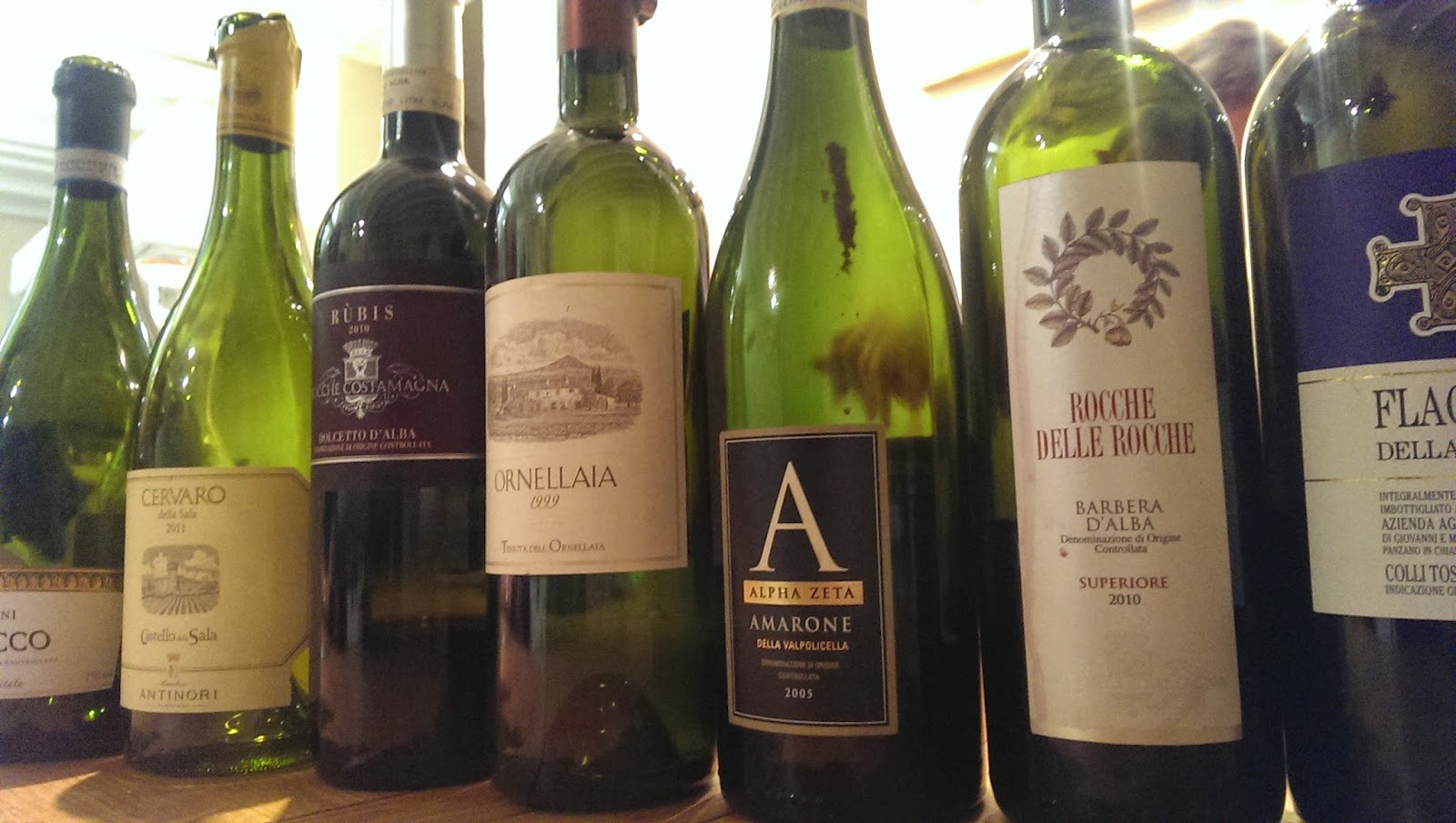 The Cambridge Wine Blogger An Italian Wine Evening with Friends