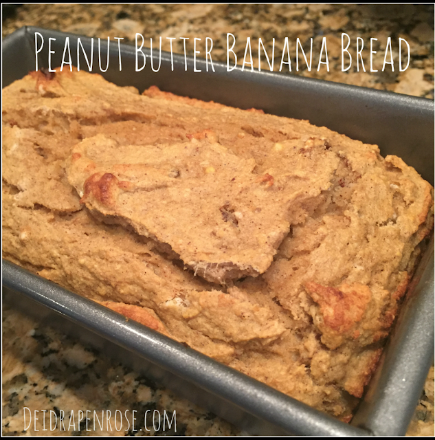 Deidra Penrose, Clean eating, easy healthy recipes, coconut flour, coconut oil, natural peanut butter, banana recipe, 21 day fix recipes, successful beachbody coach PA, weight loss tips , peanut butter banana bread, health banana bread recipe, healthy breakfast recipes, healthy dessert recipe, weight loss motivation, fitness motivation, fitness accountability, healthy mom, healthy eating tips, healthy recipe with applesauce 