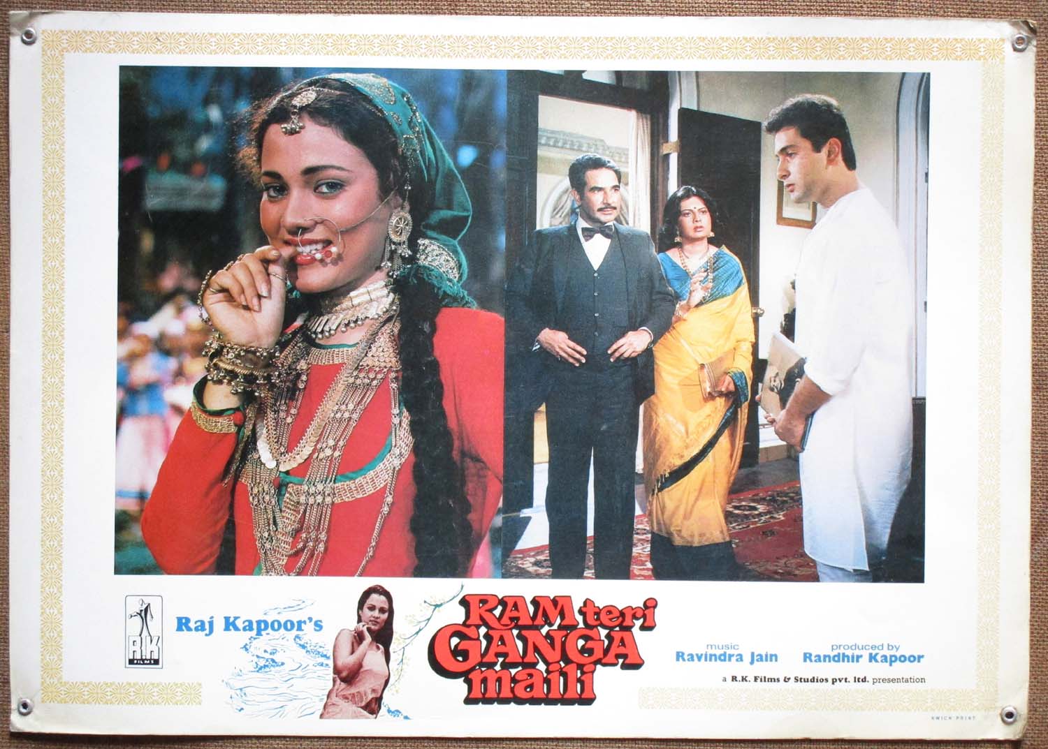 Ram Teri Ganga Maili Film Posters - RitzyStar