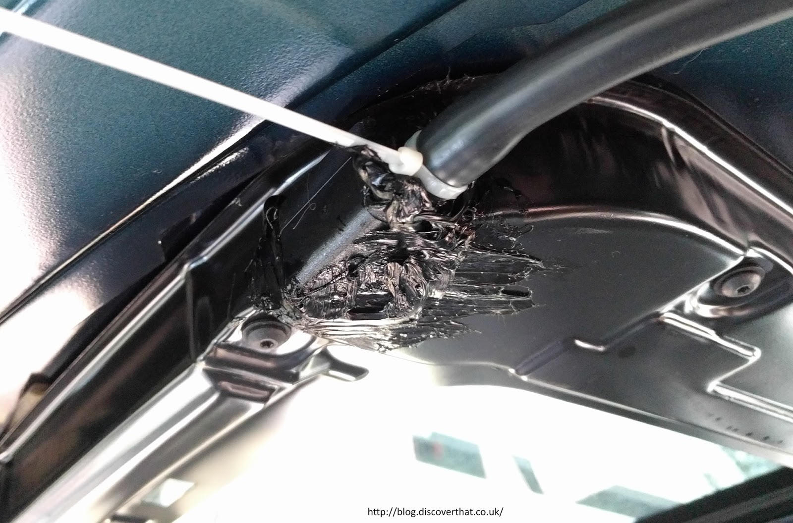 DiscoverThat Journal Fix sunroof drain