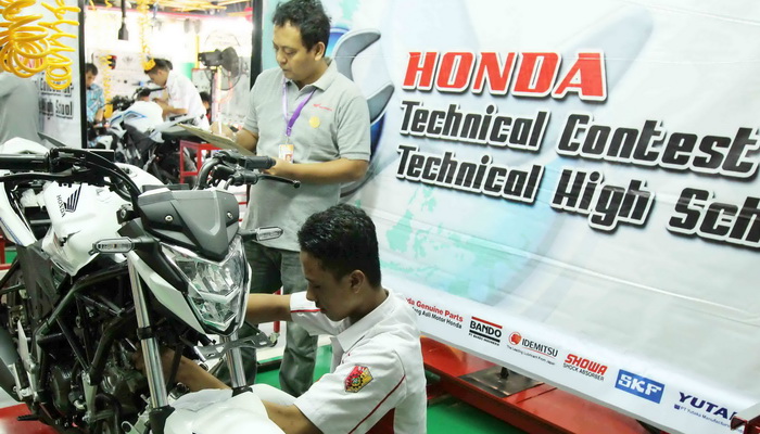 AHM Gelar Final Kontes Keterampilan Teknik SMK Se-Indonesia