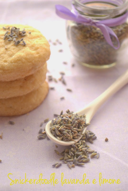 snickerdoodle alla lavanda e limone