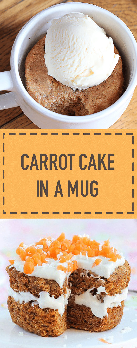 Mug Carrot Cake Mug Carrot Cake