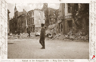 kalisz ruiny 1914