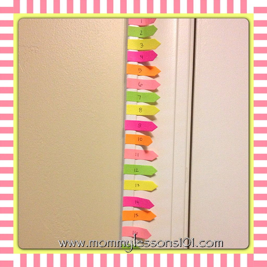 Mommy Lessons 101: DIY Post-it-Note Craft: Breaking a Habit or Setting ...