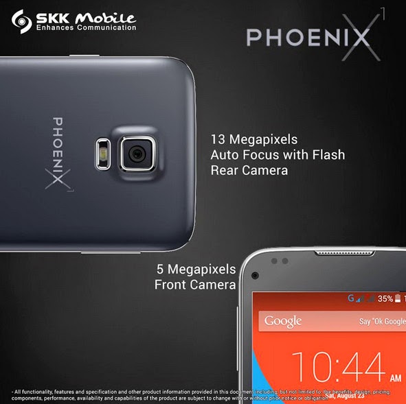 SKK Mobile Phoenix X1, SKK Phoenix X1, SKK Octa Core