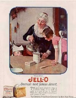 vintage advertising: 1920's jello print ads