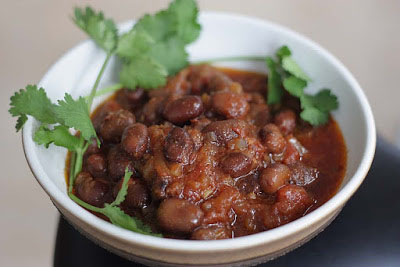 Somalian Shahan Ful (Fava Beans in Xawash Tomato Sauce)