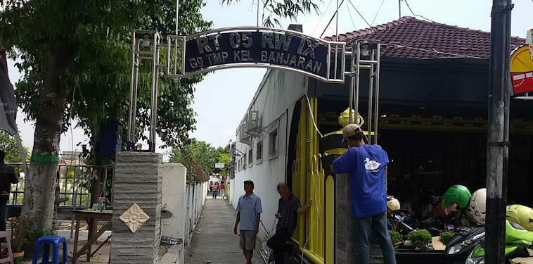 Desain Gapura Gang Minimalis Gallery Rakyat