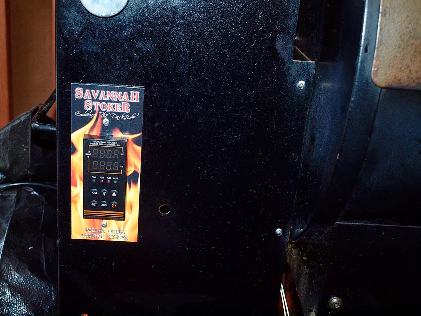 Pellet Smoker Cooking Installed a new v.3 Savannah Stoker Controller