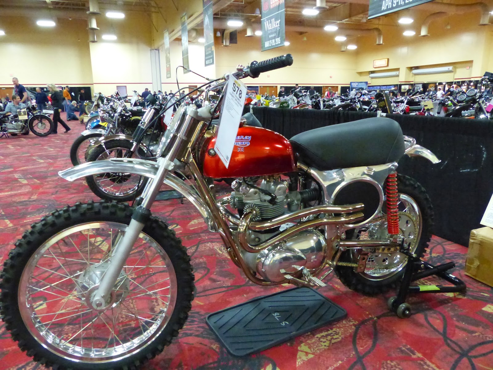 OldMotoDude 1971 Triumph Cheney 500 sold for 19,500 at the 2015 Mecum