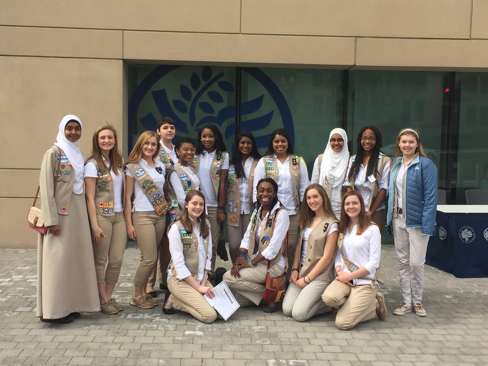 Girl Scouts Bring Gold to the White House Girl Scout Blog