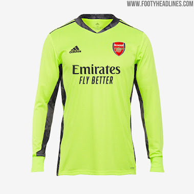 arsenal goalkeeper away kit