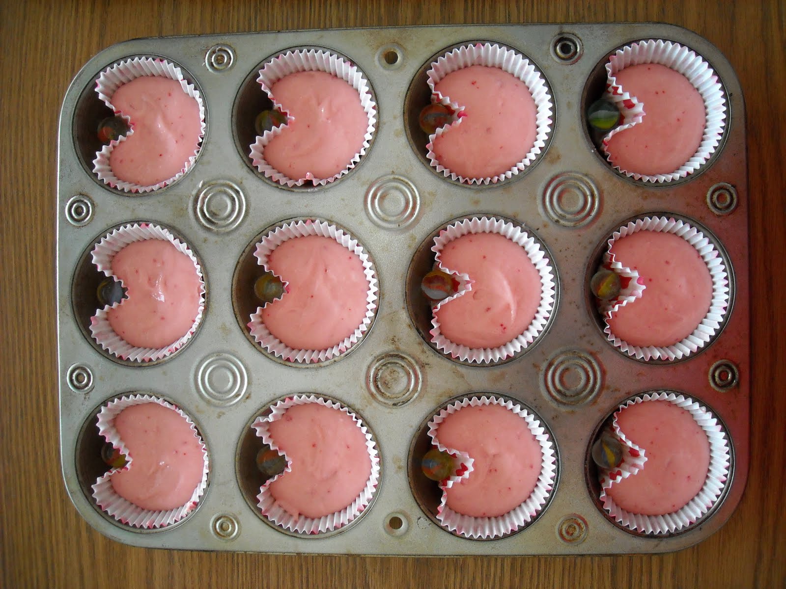 heart shaped cupcake pan