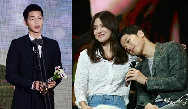 Song Joong Ki dan Song Hye Kyo Menangkan Pasangan Terbaik di 'APAN 2016' Menangkan Pasangan Terbaik di 'APAN 2016' Song Joong Ki dan Song Hye Kyo