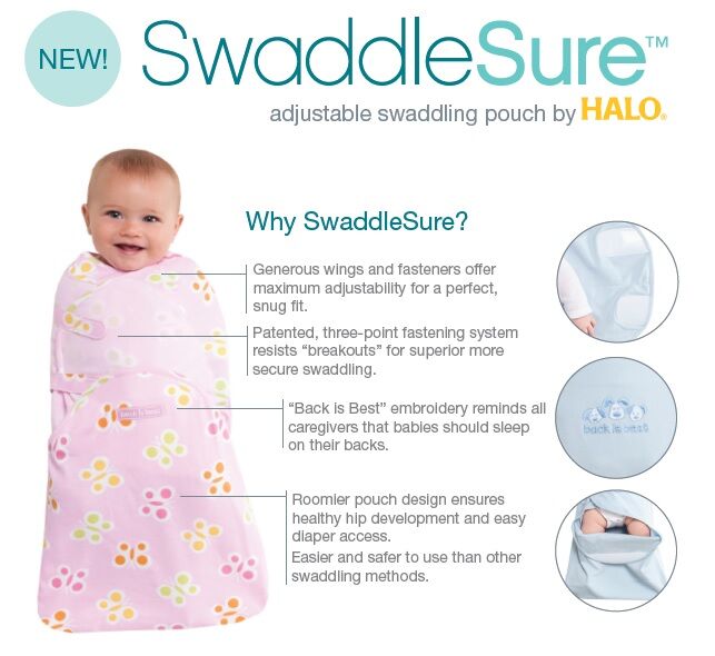 A RUP LIFE HALO SwaddleSure HALOSafeSleep
