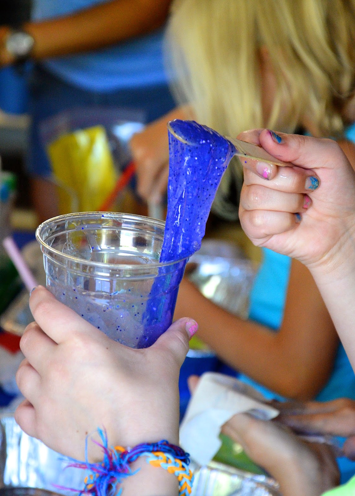 SLIME FOR KIDS!! How To Make Slime Bubbles 