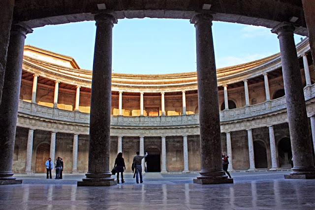 Resultado de imagen de palacio de carlos v de granada