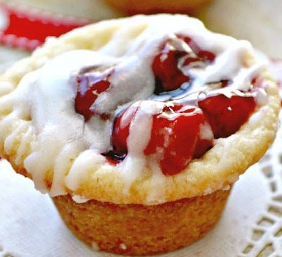 Cherry Pie Cookie Cups Cherry Pie Cookie Cups