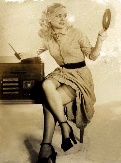 retro vintage modern hi fi retro hi fi girl friday