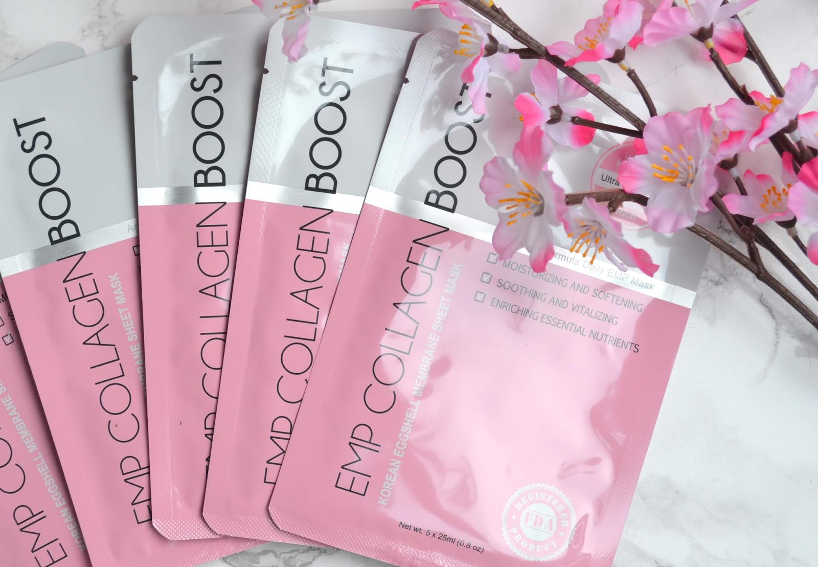 SKINCARE Puriface EMP Collagen Boost Sheet Mask Cosmetic Proof