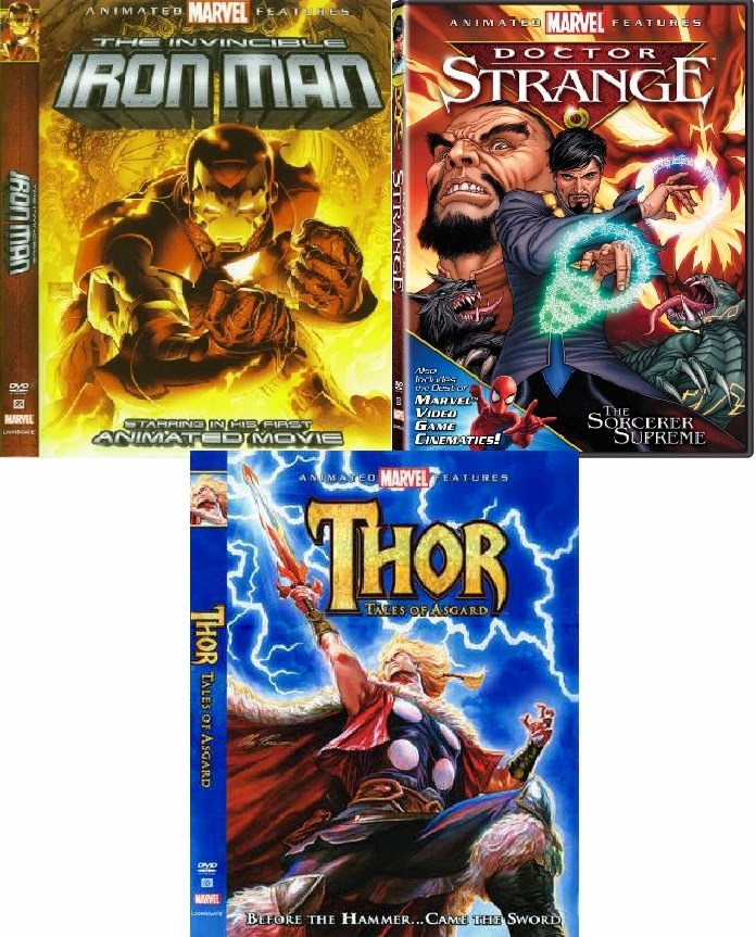 Random Thoughts: Movie Talk - Marvel Animated Features Part 2: Other Heroes