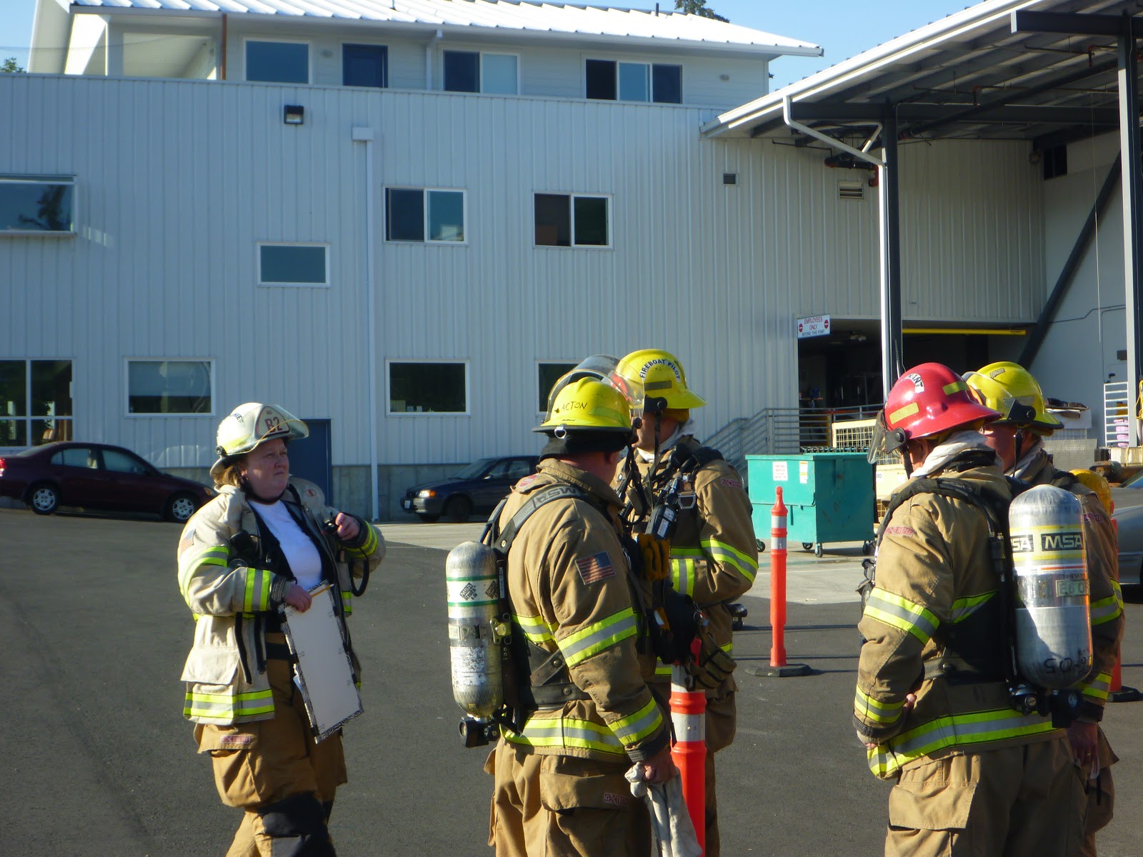 Fire Department Ammonia Leak Forces Evacuation