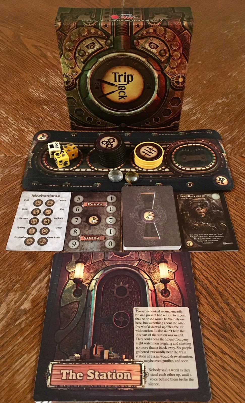 Triplock Review - EverythingBoardGames.com lock picking diagram 