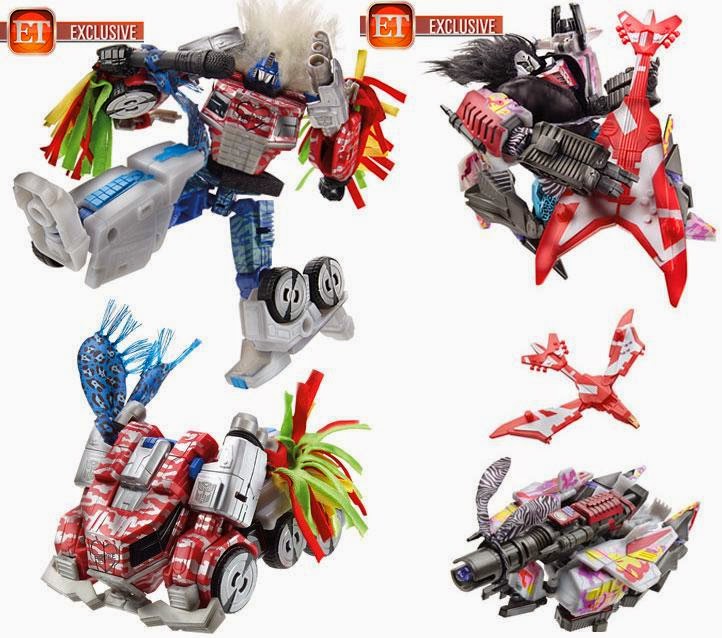 San Diego Comic-Con 2014 Exclusive “Knights of Unicorn” Transformers 30thAnniversary Tour Edition Action Figure Box Set - Optimus Prime, Megatron & Laserbeak