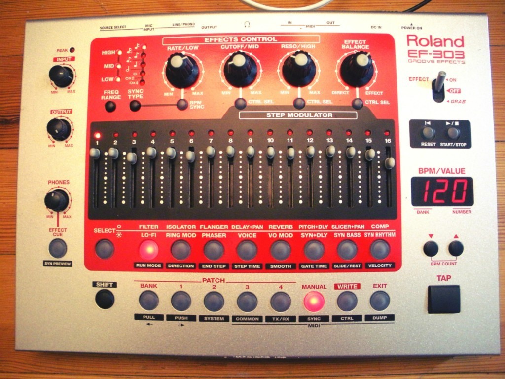 MATRIXSYNTH Roland EF303 Groove Effects Processor, Synthesizer Sequencer