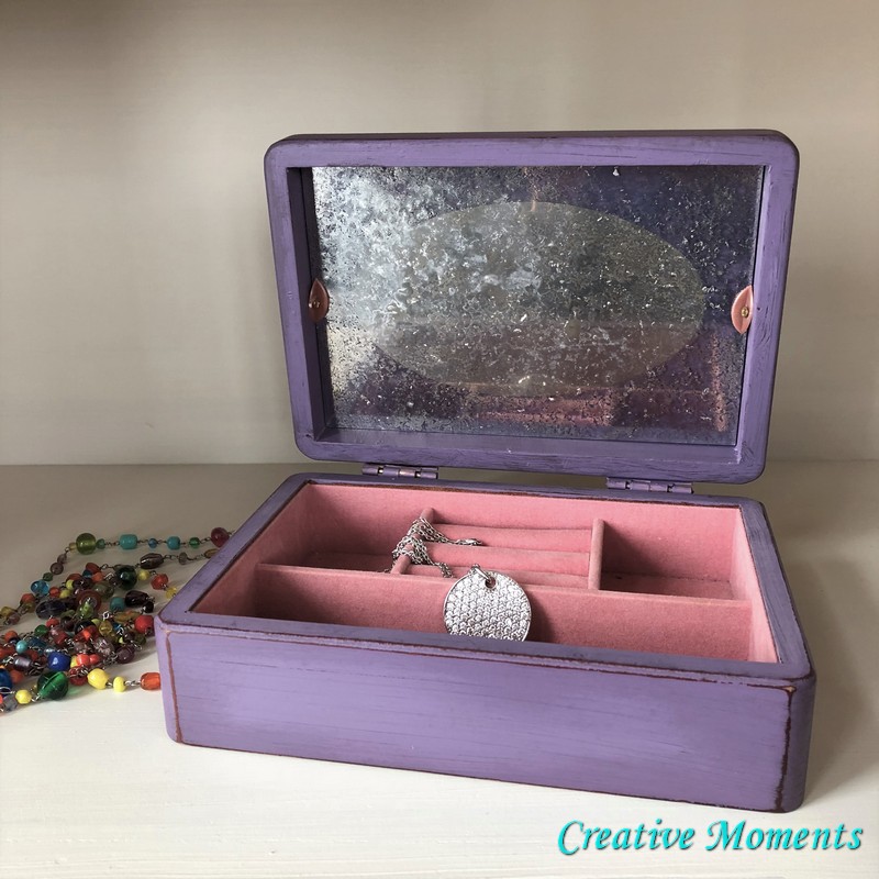 Custom Purple Jewelry Box