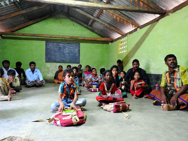 School students from a small district near Madurai in Tamil Nadu school, students, voluntourism, volunteer, Tamil Nadu, India