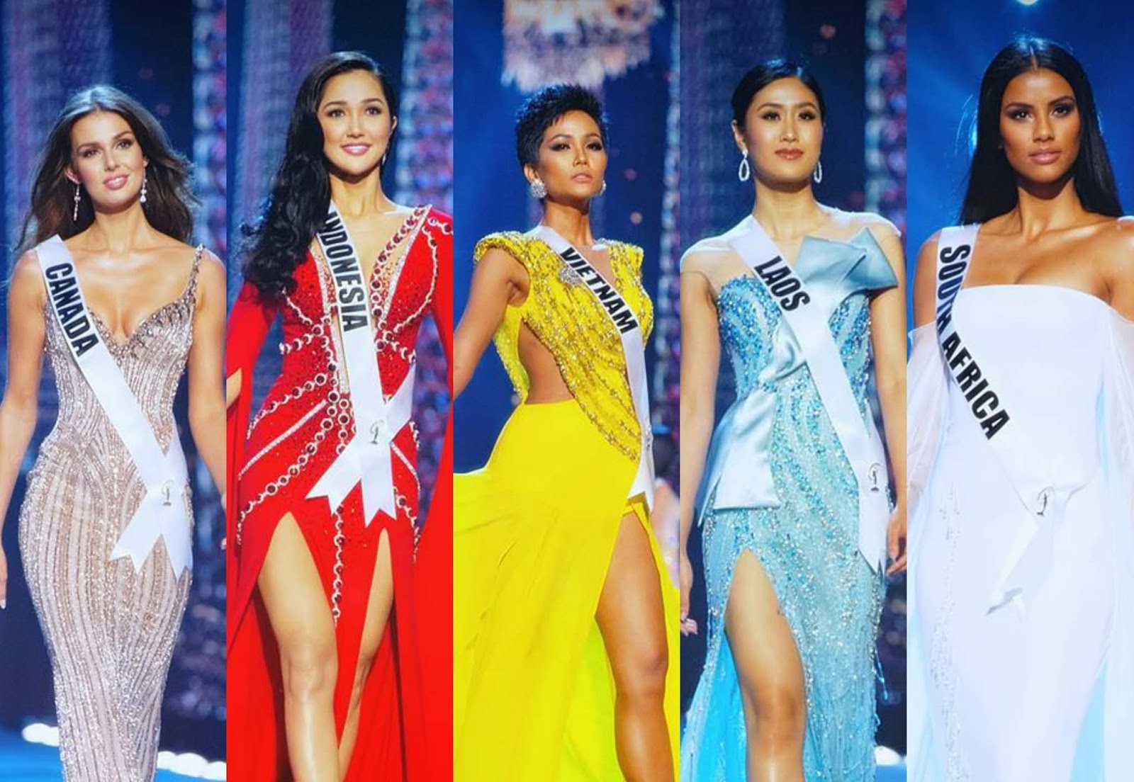 Nick Verreos: SASHES AND TIARAS.....MISS UNIVERSE 2018 Preliminary Competition: My TOP BEST GOWNS!
