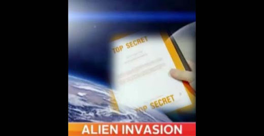 Planes militares de Estados Unidos contra una invasión alienígena